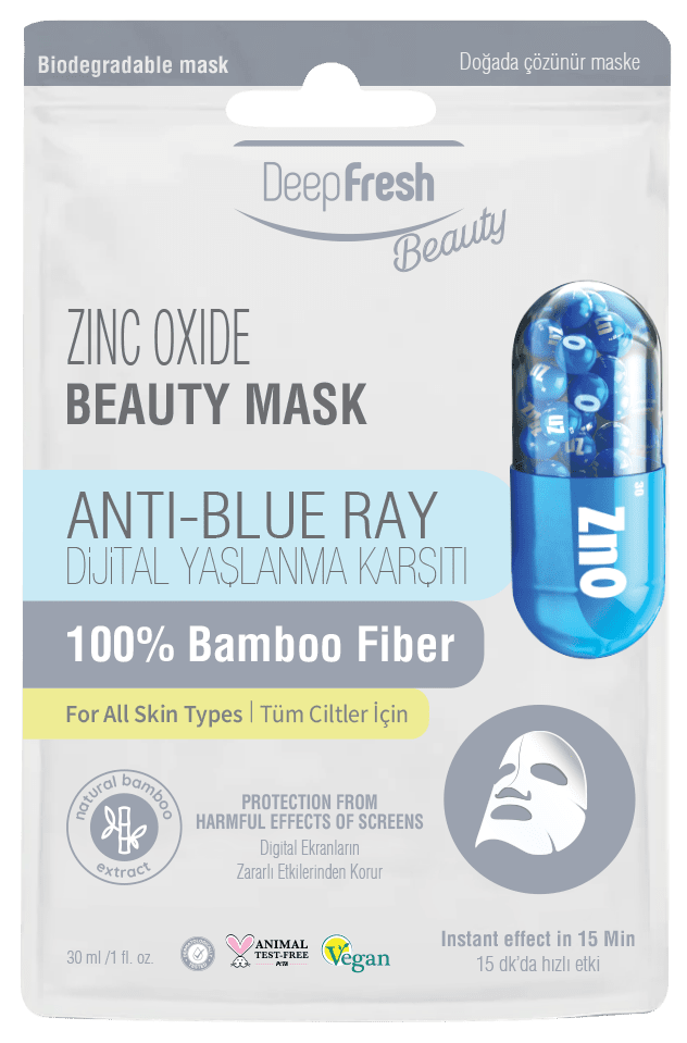 Deep Fresh Face Mask - Zinc Oxide 24pcs