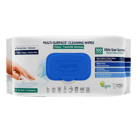 Deep Fresh Multi Surface Cleaning Wet Wipes (1 x 100 Pcs)