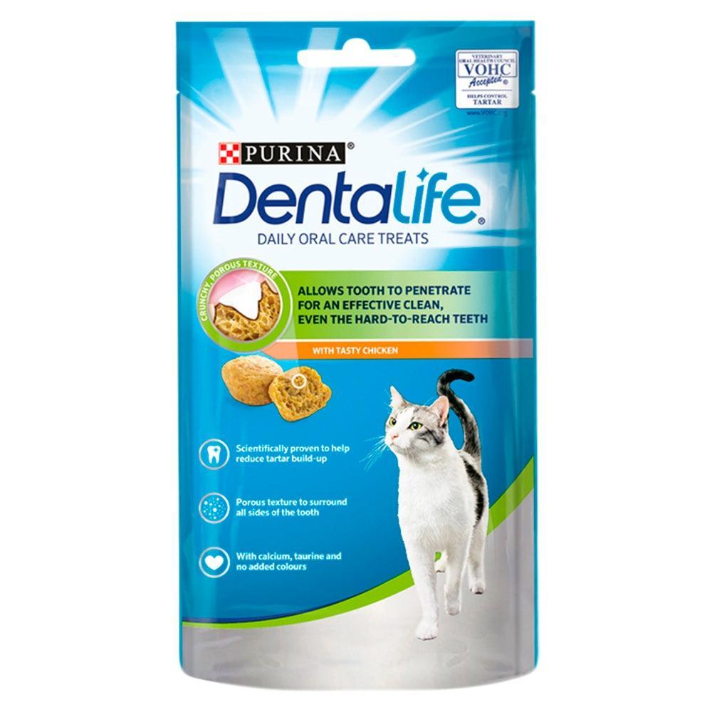 DentaLife Cat Dental Treats Chicken 40g - Case of 8