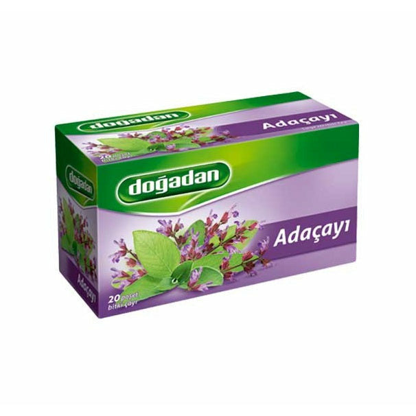 Dogadan Adacayi Natural Sage Herbal Tea Bags Pack 20