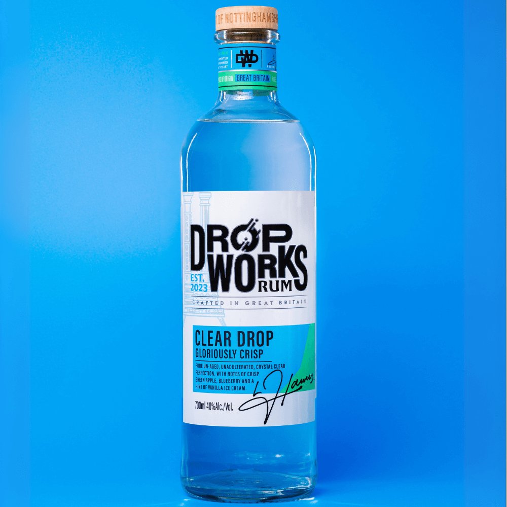 Dropworks Clear Drop Rum, 70cl