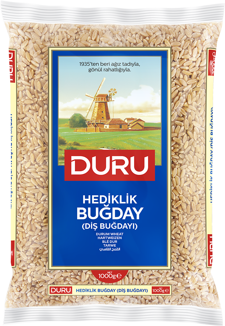 Duru Whole Grain Wheat 1kg – Hedik & Diş Buğdayı