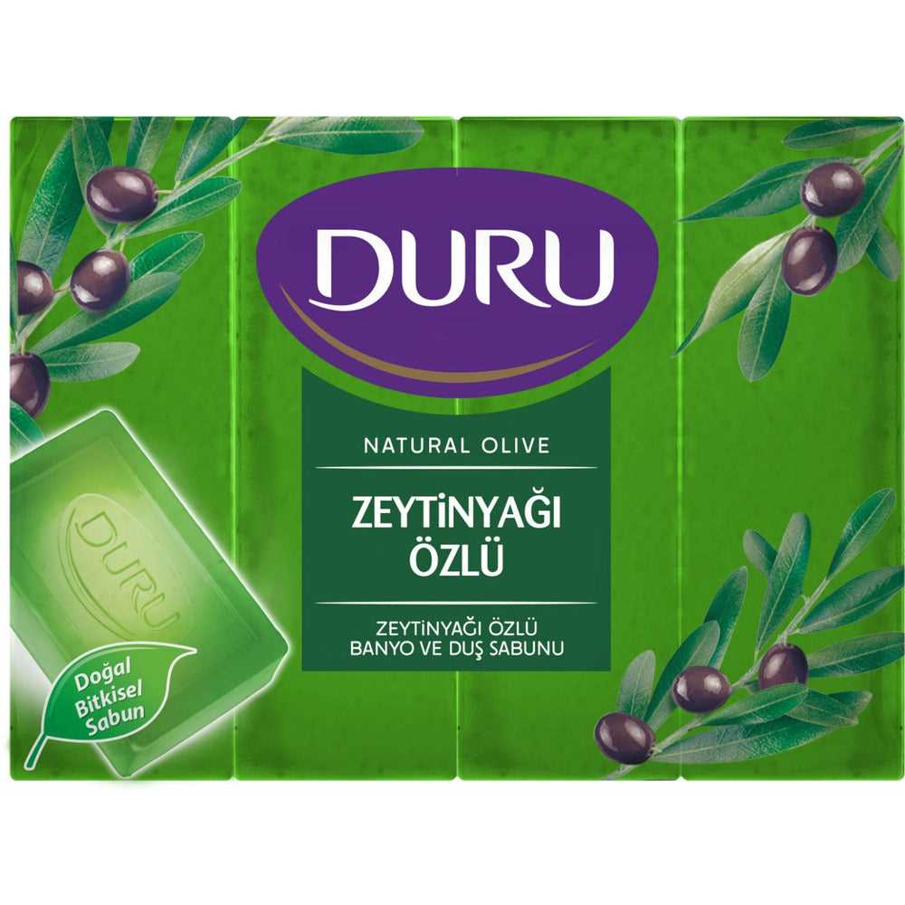 Evyap Duru Shower Bar With Olive Oil Soap (Dus Sabunu) 4X150 GR