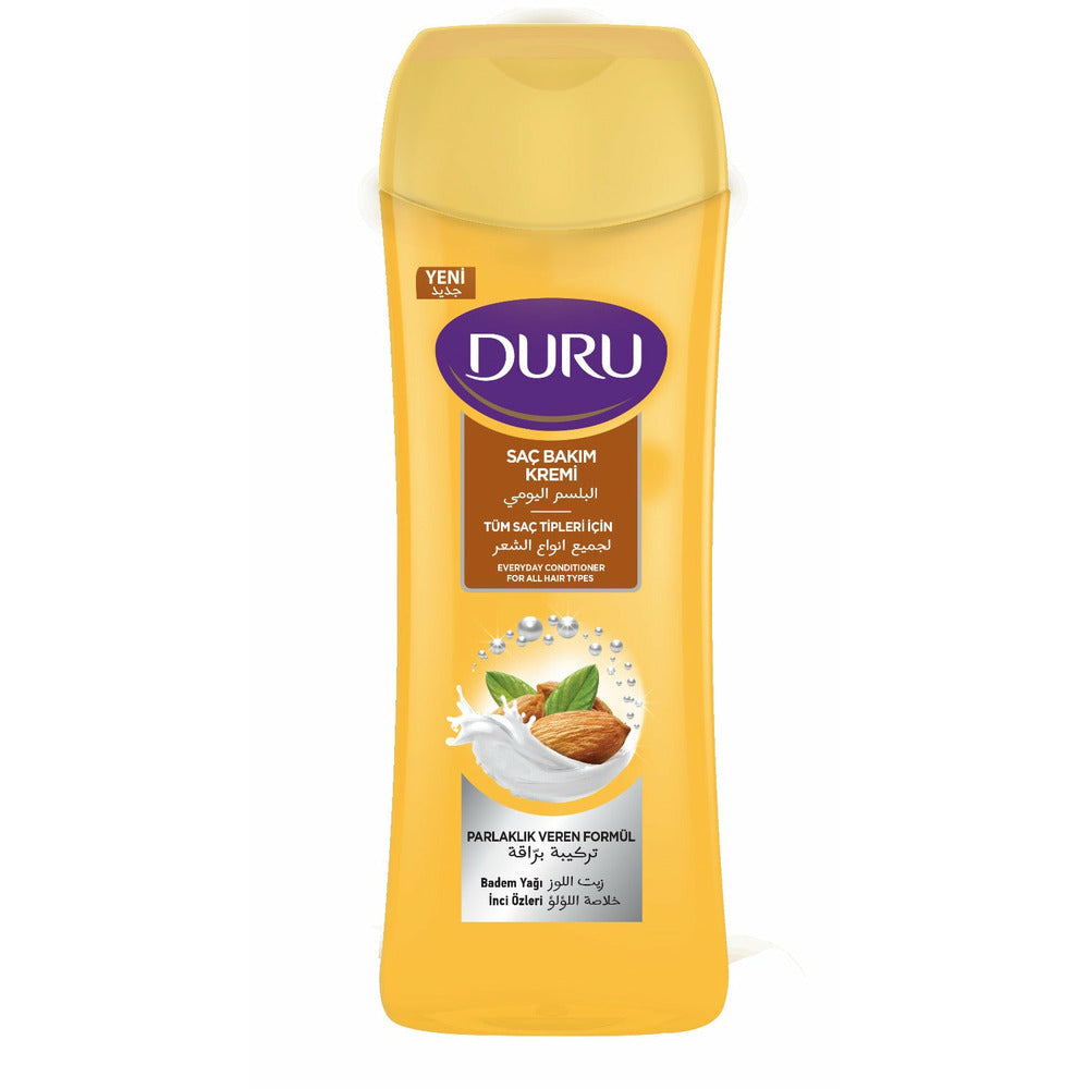 Evyap Duru Conditioner For All Hair Types Almond Oil 600 ml