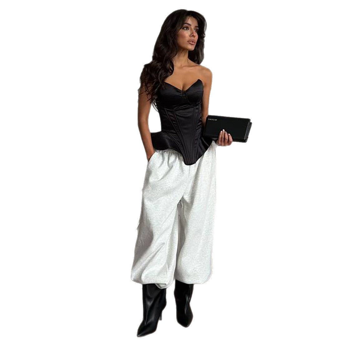 Sexy Fishtail Waist-cinching Tube Top That Goes With Everything