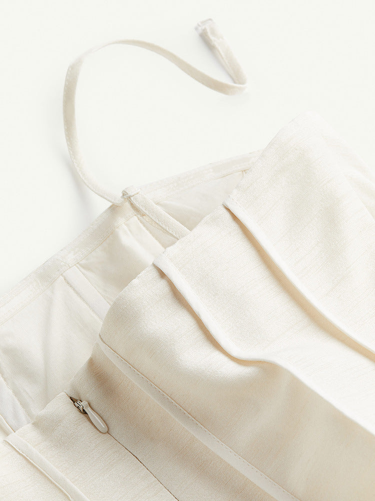 White Bra Temperament Dress Women