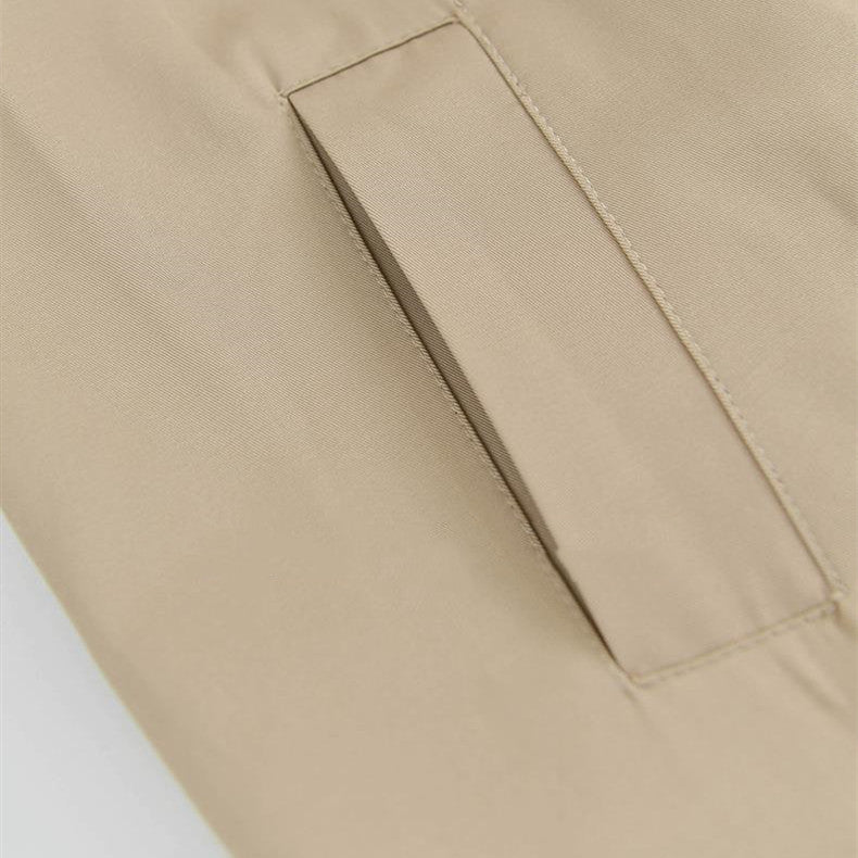 Khaki Mid-length Trench Coat Female British Style All-match Temperament