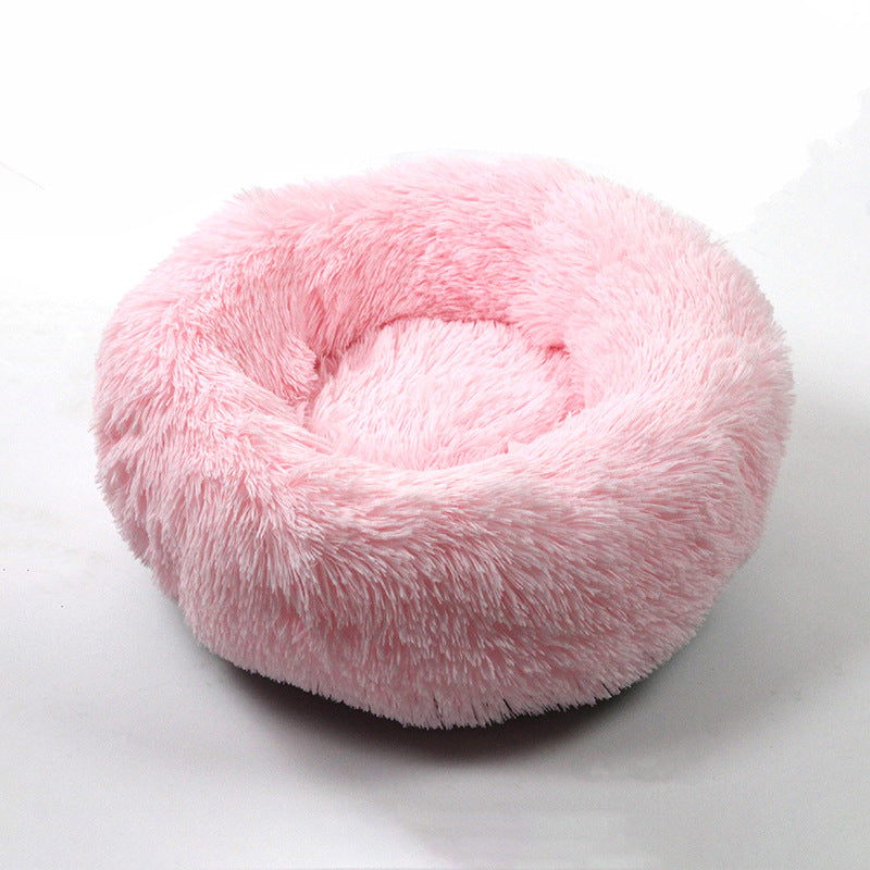 Autumn And Winter Thickening Plush Round Deep Sleep Cat Nest