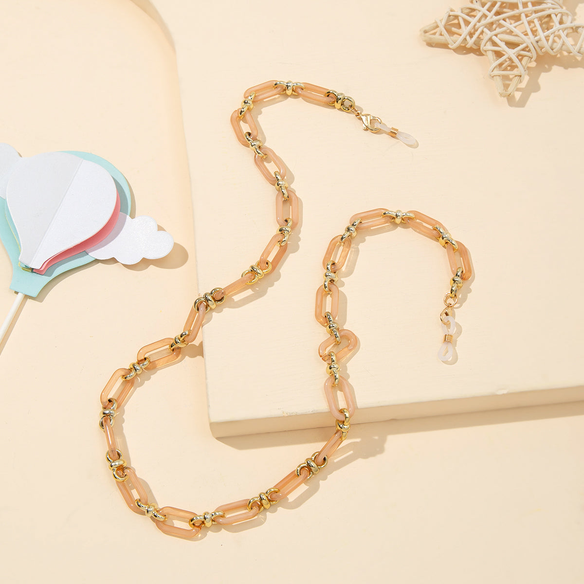 Acrylic Fashionable Anti-loss Eyewear Necklaces And Eyewear Lanyards