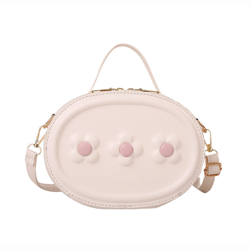 Casual Fashion Solid Color Simple New Embossed Pouch
