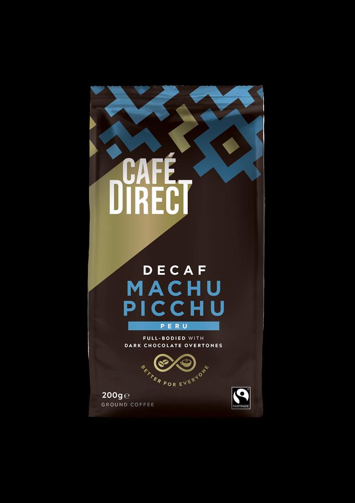 Café Descafeinado Fairtrade Machu Picchu - 200g - Cafedirect