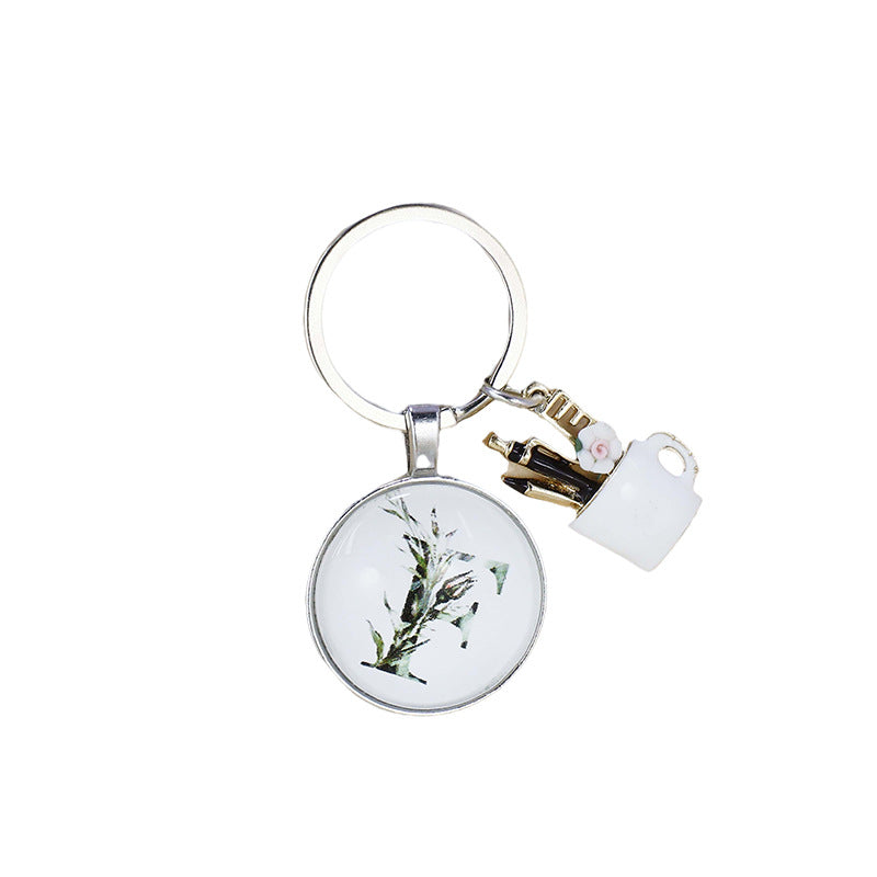 Enamel Pen Holder Teacher's Day Gift Keychain