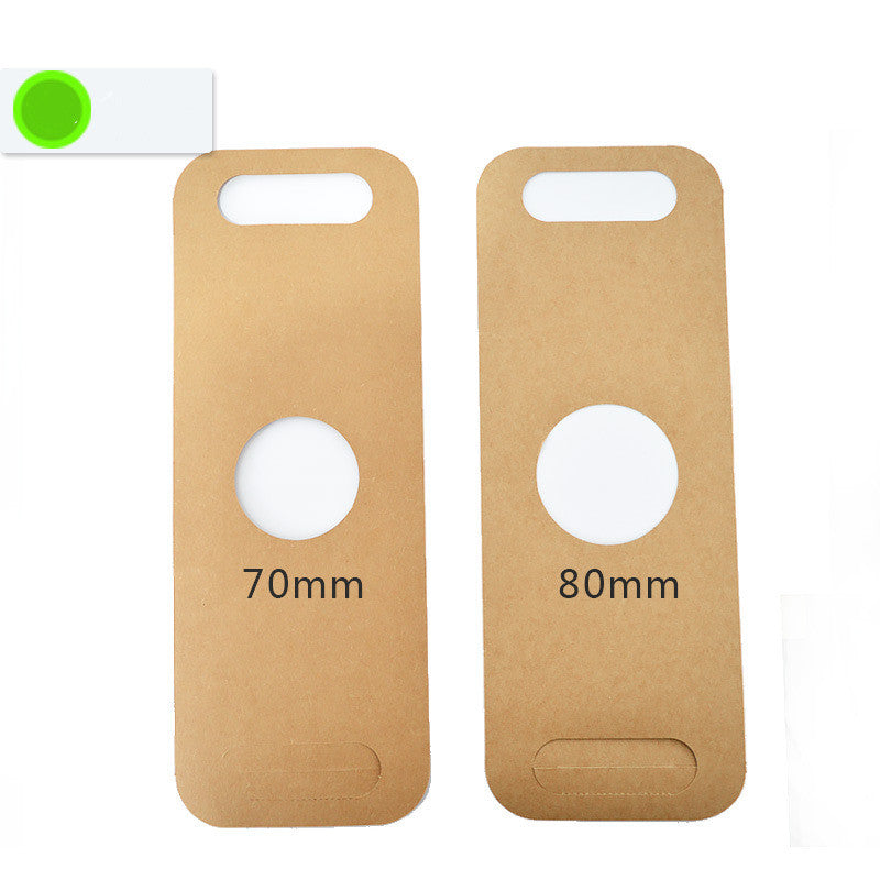 Disposable Leather Paper Creative Cup Holder