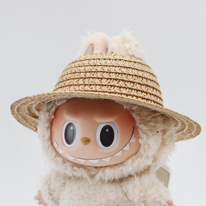 Straw Hat Woven Open Doll Decorative Accessories