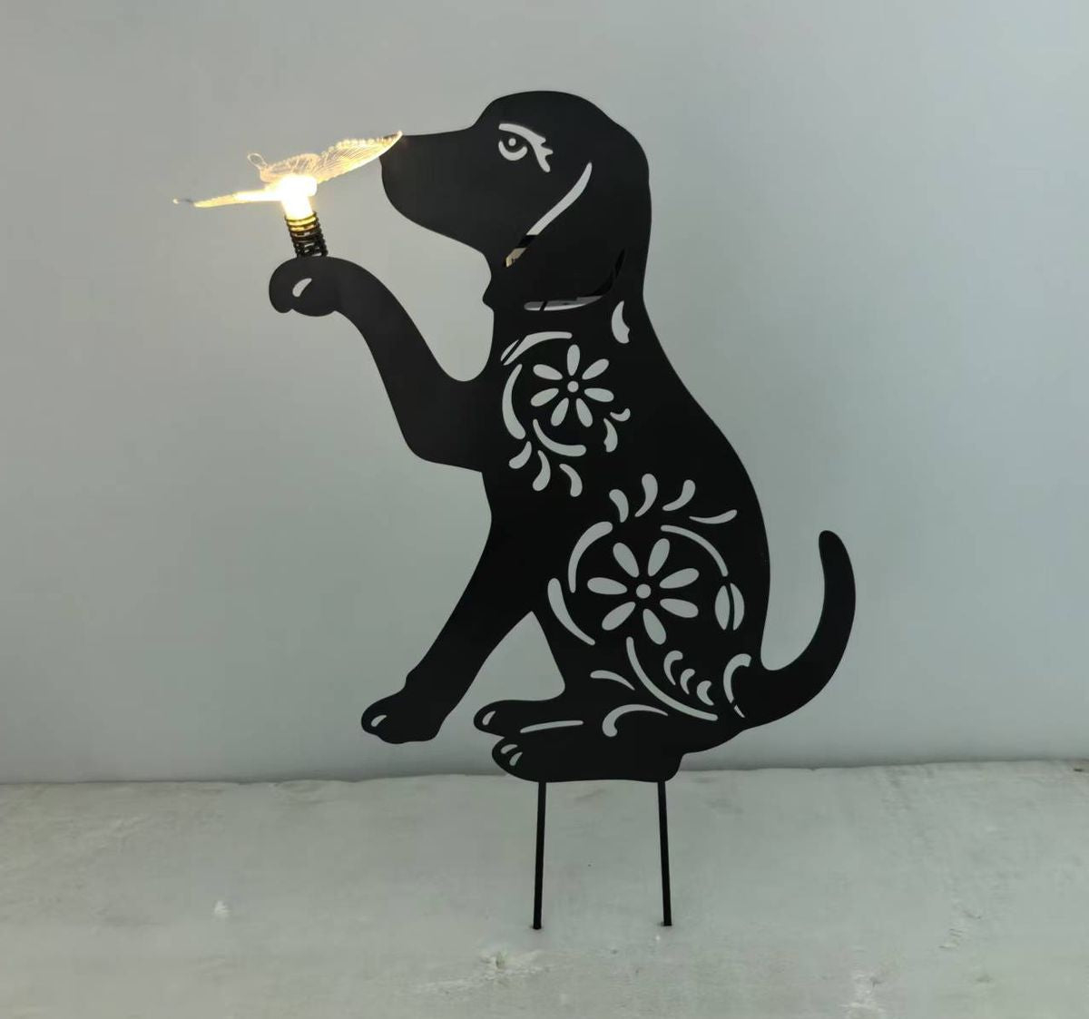 Dog Design Solar Stake Light