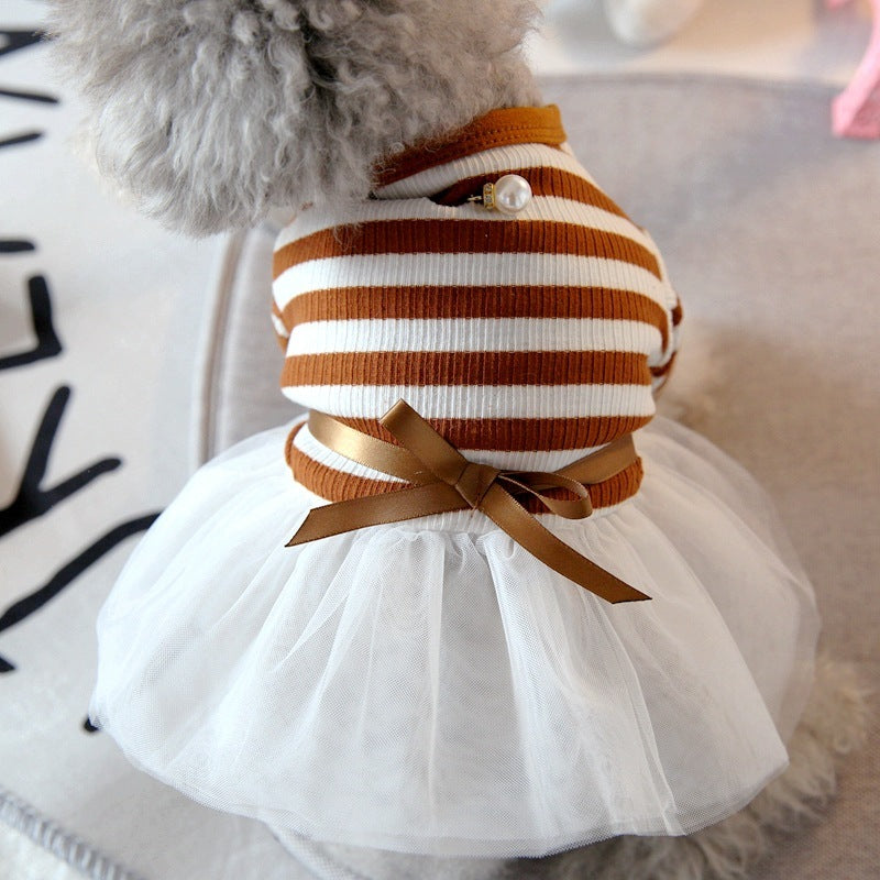 Pet Small Dog Clothing Summer Thin Princess Skirt