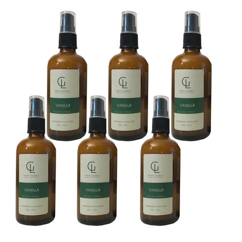 Aqueous Room Spray 100ml in Amber Glass Bottle