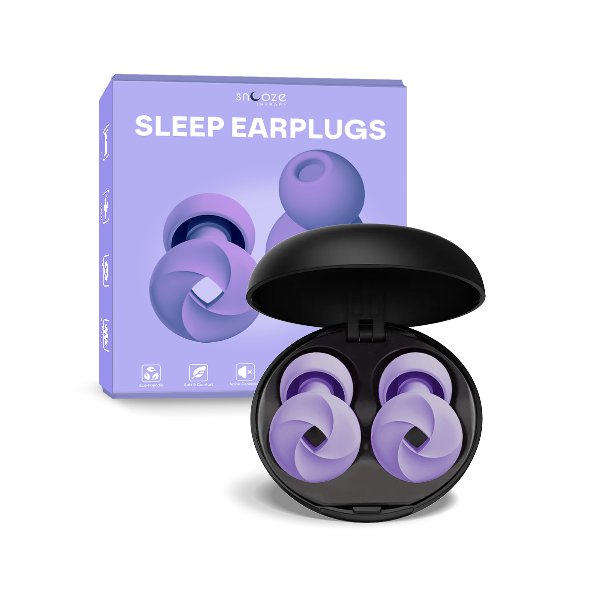 Sleep Ear Plugs - Noise Reducing Comfort Earplugs for Side Sleepers