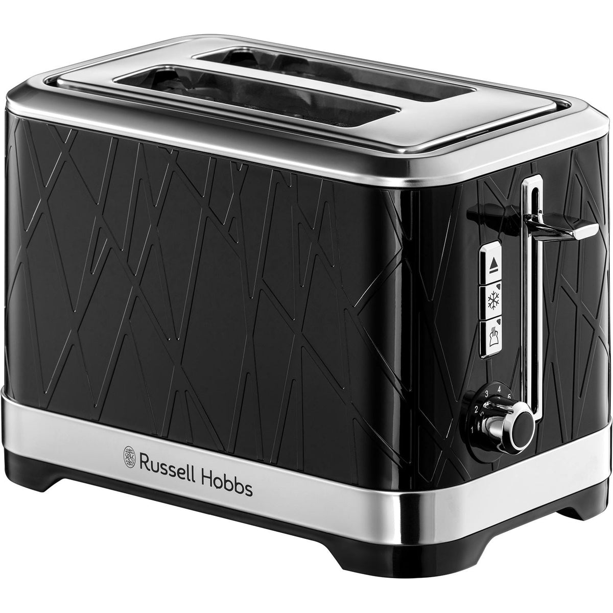 Russell Hobbs Structure 2 Slice Toaster Black