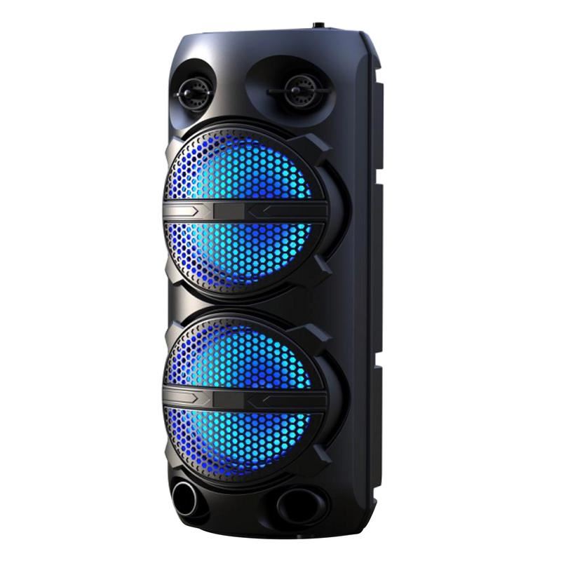 Akai Vibes Dual 6.5inch Bluetooth Portable Party Speaker Black