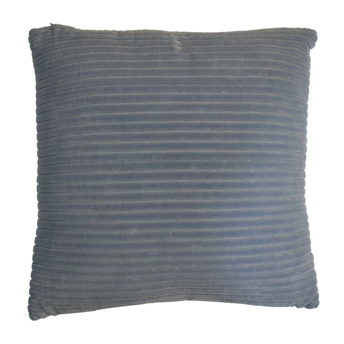 Artisan Ribbed Grey Cushion Set of 2