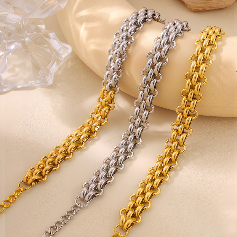 Stainless Steel Bracelet Light Luxury