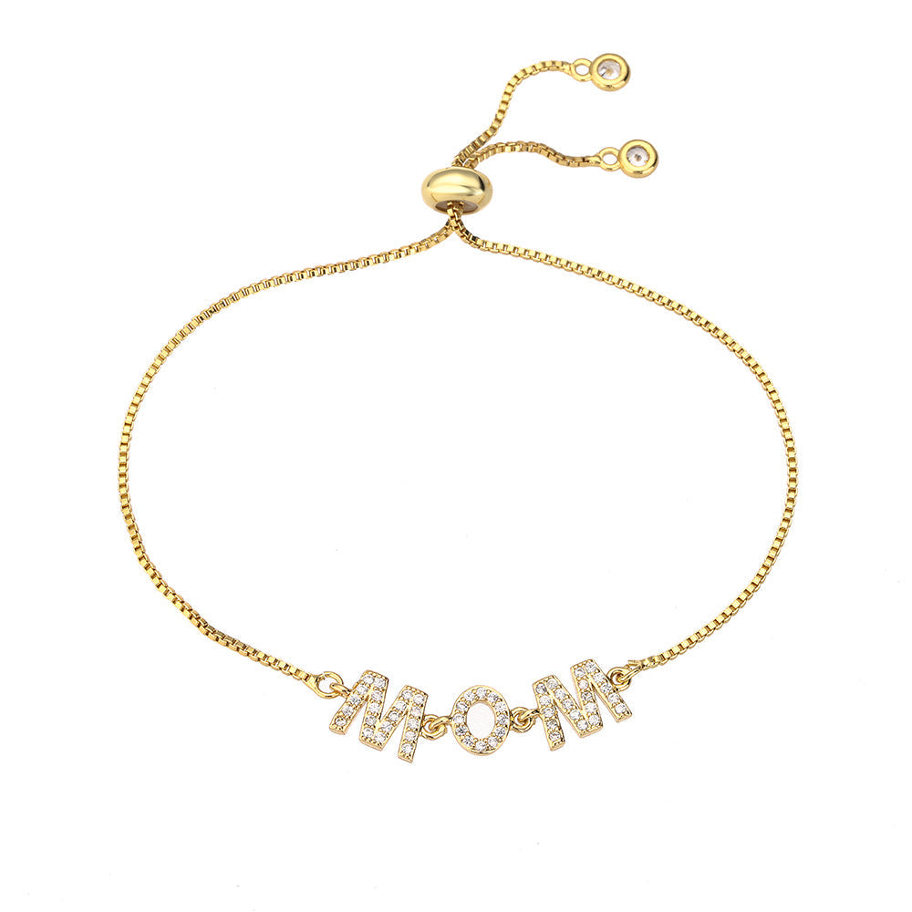 Mother's Day Gift Copper Micro-Set Zircon Bracelet