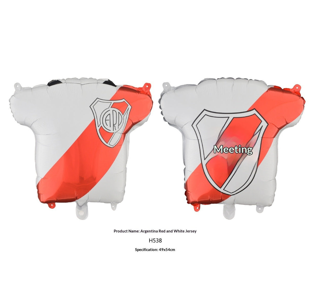 Large-sized Standing Soccer-themed Foil Balloons For Party Decorations