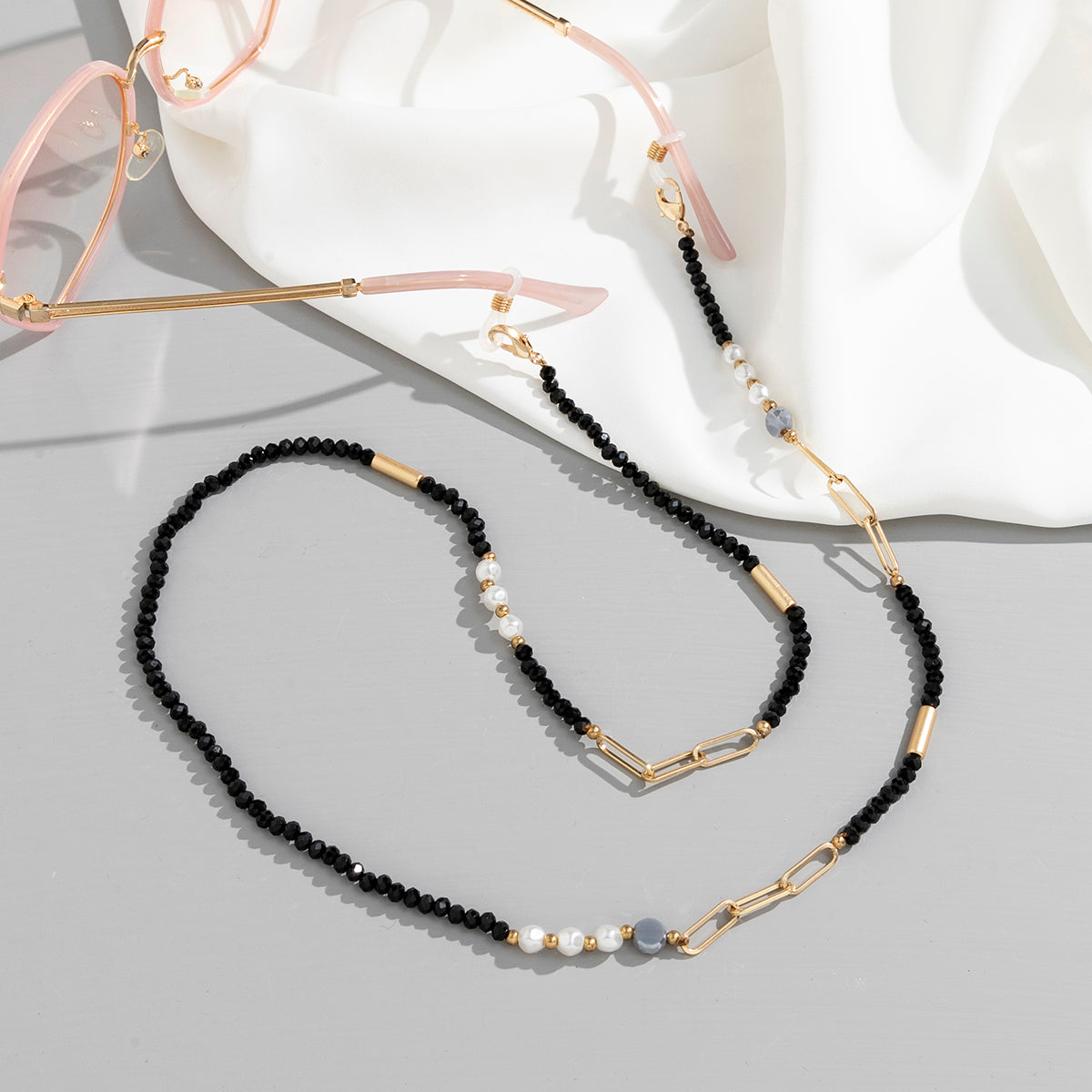 Colorful Chain Mask Chain, Fashionable Anti-loss Glasses Lanyard