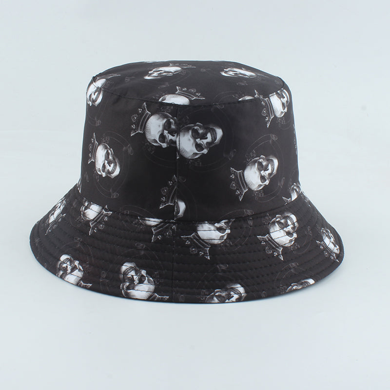 Printed Fisherman Hat Double-sided Can Wear Colorful Triangle Basin Hat
