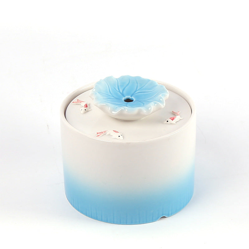 Automatic Circulating Heating Thermostat Ceramics For Cat Drinking Fountains