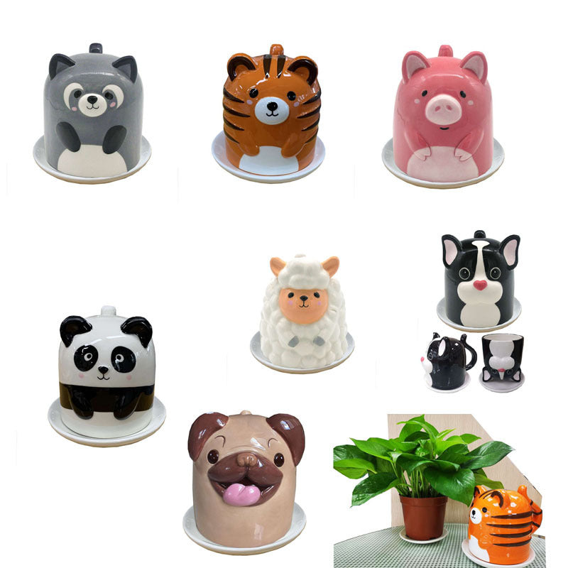 Animal Cup Tail Handle Cup Inverted Cup Stereo Cup