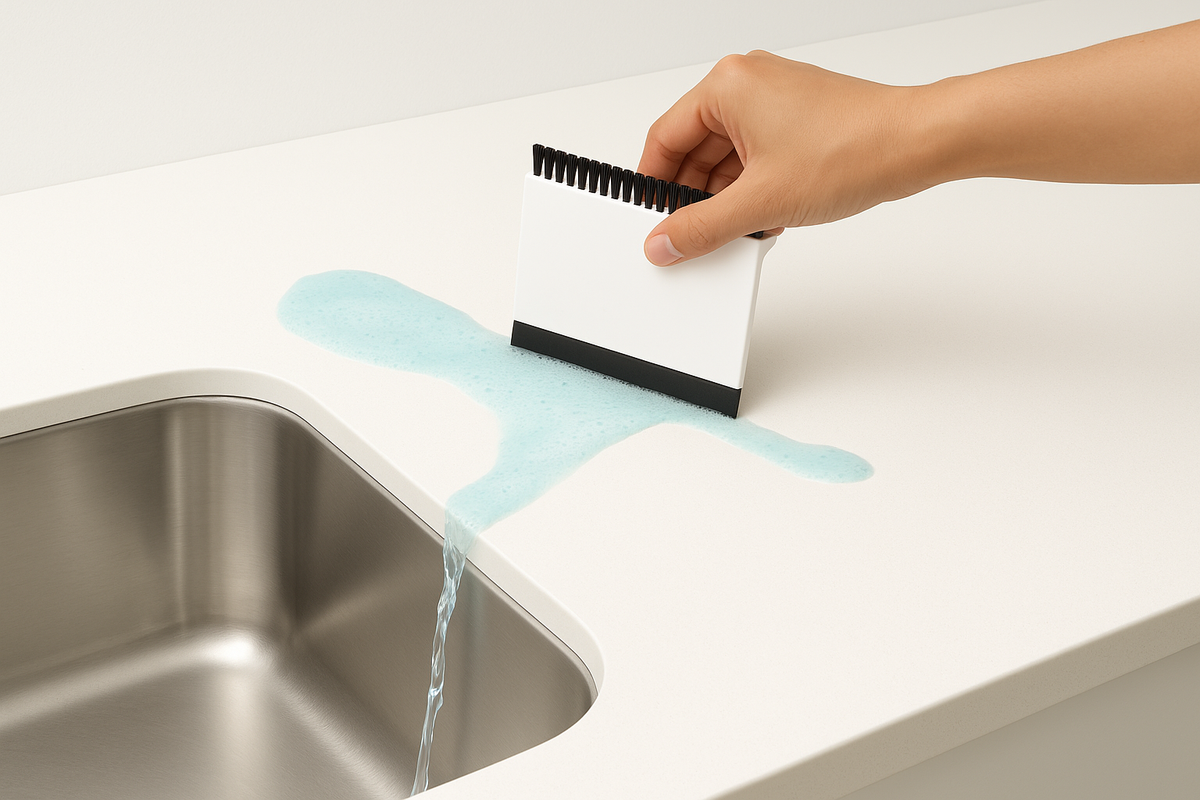 2 in 1 Counter Top Wiper