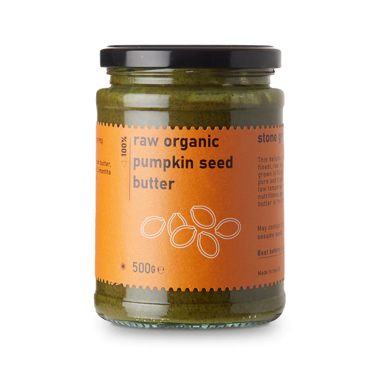 Raw Organic Pumpkin Seed Butter