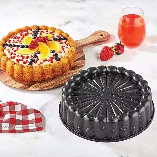 Elif Cast Granite Cake Pan 26cm