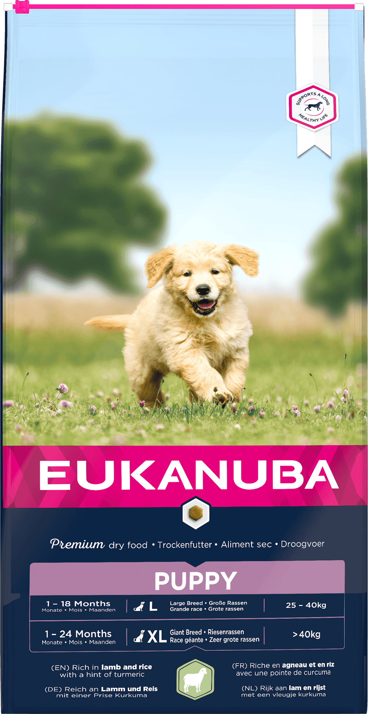 Eukanuba Dog Puppy & Junior Large Lamb & Rice 12kg