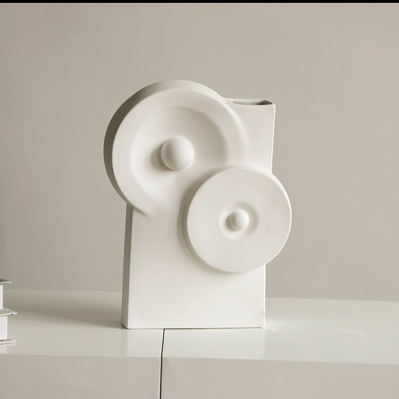 Living Room Ceramic Vase Model Room Soft Decoration