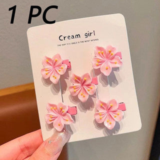 Flower Hair Clips for Women - Sweet Plumeria Barrettes & Hair Accessories