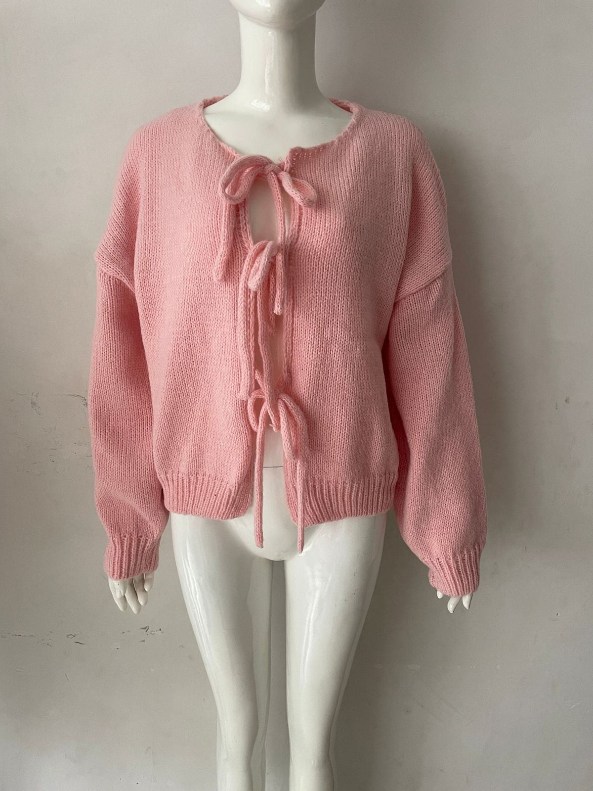 Solid Color Commute Simple Sweater Women