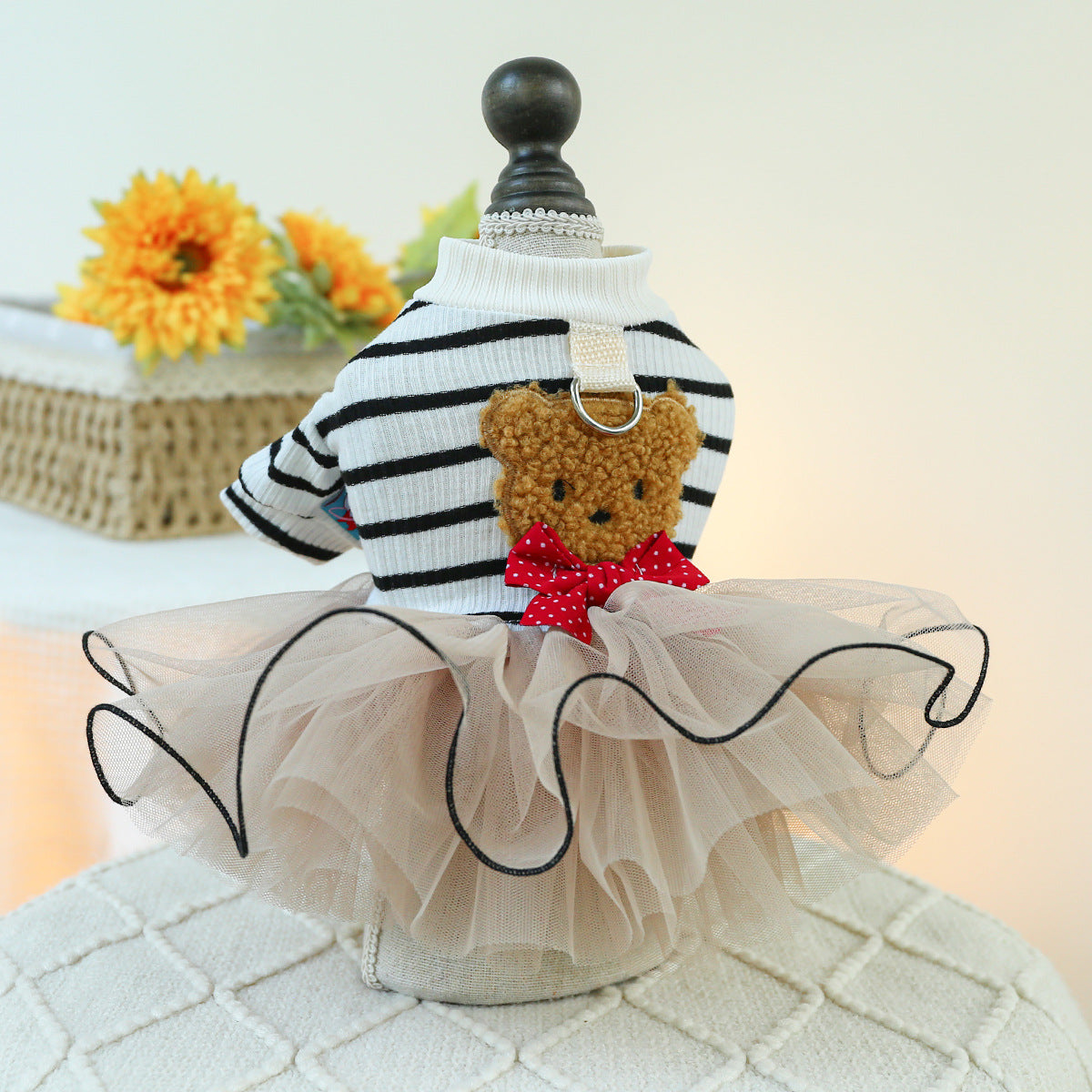 Spring And Summer Thin Dog Cat Wedding Dress
