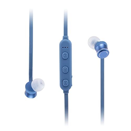 Groov-e GVBT1200BE Metal Buds Wireless Bluetooth Earphones - Blue