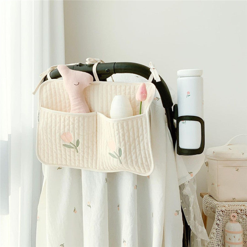 Bed Storage Hanging Bag Baby Bottle Diaper