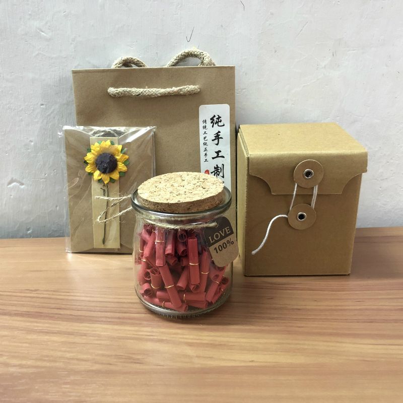 Wishing Bottle Love Letter Paper Wish Scroll Valentine's Day Graduation Gift Love Letter Capsules Diy Children's Day Teacher