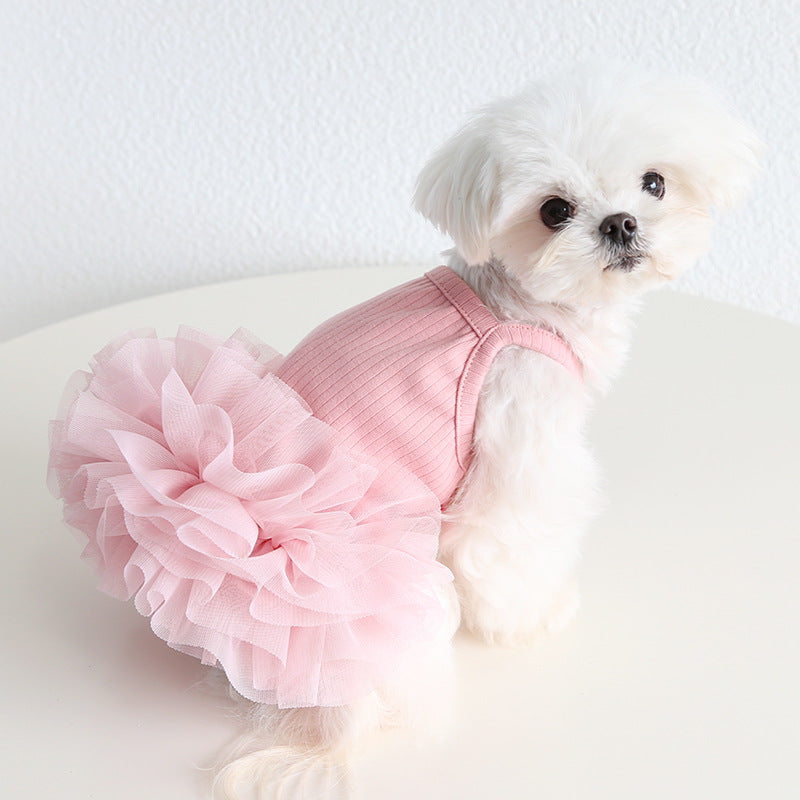 Dog Cat Pet Elegant Ballet Pettiskirt