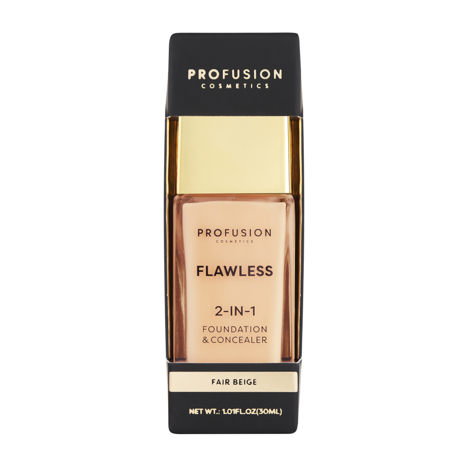 Flawless 2-in-1 Foundation & Concealer by Profusion Cosmetics