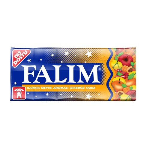 Falim Mixed Fruit Chewing Gum – Sugar Free | 5 Pieces