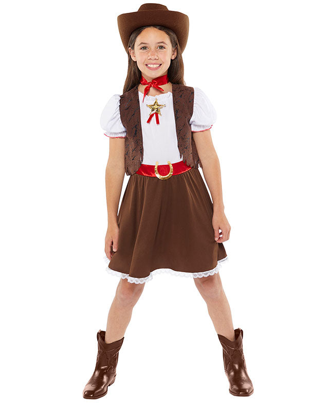 Western Cowgirl -Child Costume