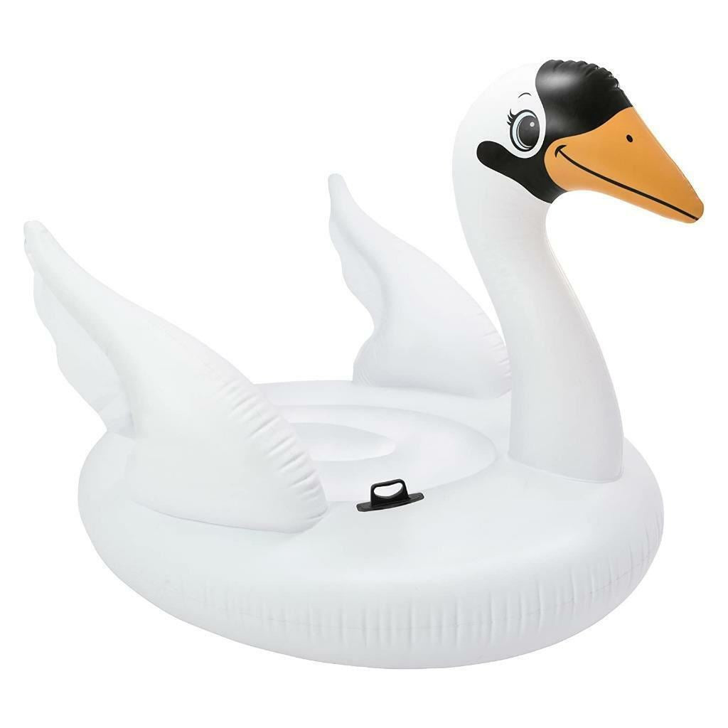 Intex Giant Mega Inflatable Swan Island Pool Float