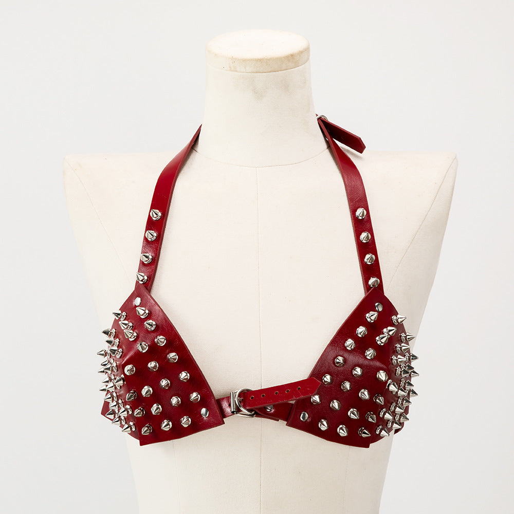 Rivet Womens Halter Corset For Women