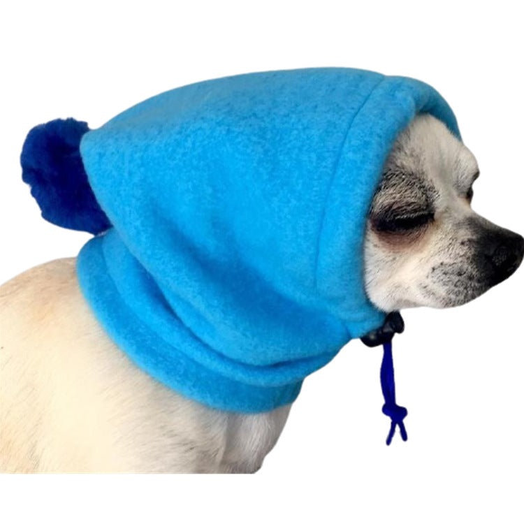 Pet Hat Warm Drawstring Adjustment Cap